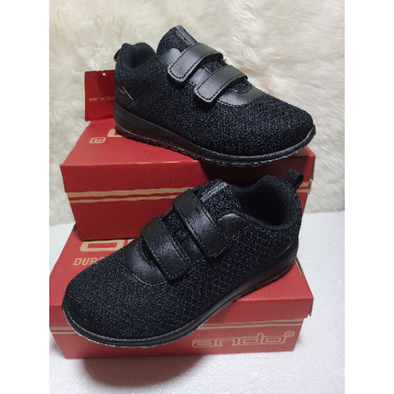 SEPATU SEKOLAH ANDO BSC VECRO, SEPATU ANAK TK DAN SD ,SEPATU CASUAL ANAK CEWEK DAN COWOK,SEPATU KEREN SIZE 33 -36