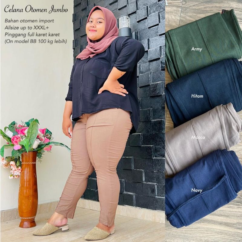 Celana JUMBO OTTOMEN Long Back //JF6253