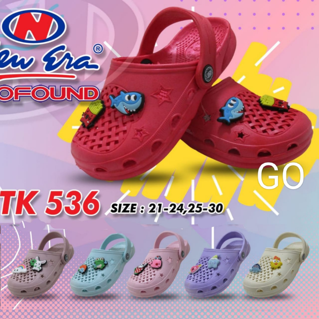 gos NEW ERA BB TK 536 SANDAL BAIM SLOP ANAK original anti slip empuk nyaman