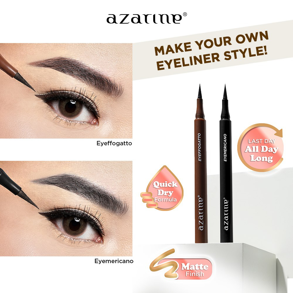 Azarine Oh! So Fine Liner | Eyeliner Spidol | Eye Liner Pen