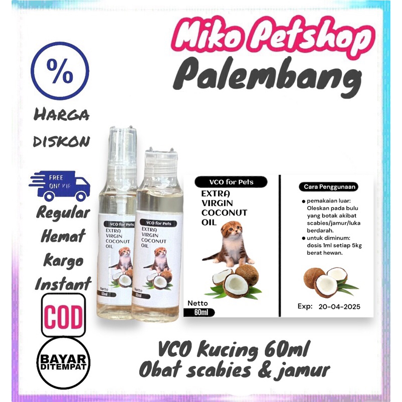 VCO Kucing dan Anjing 60ml