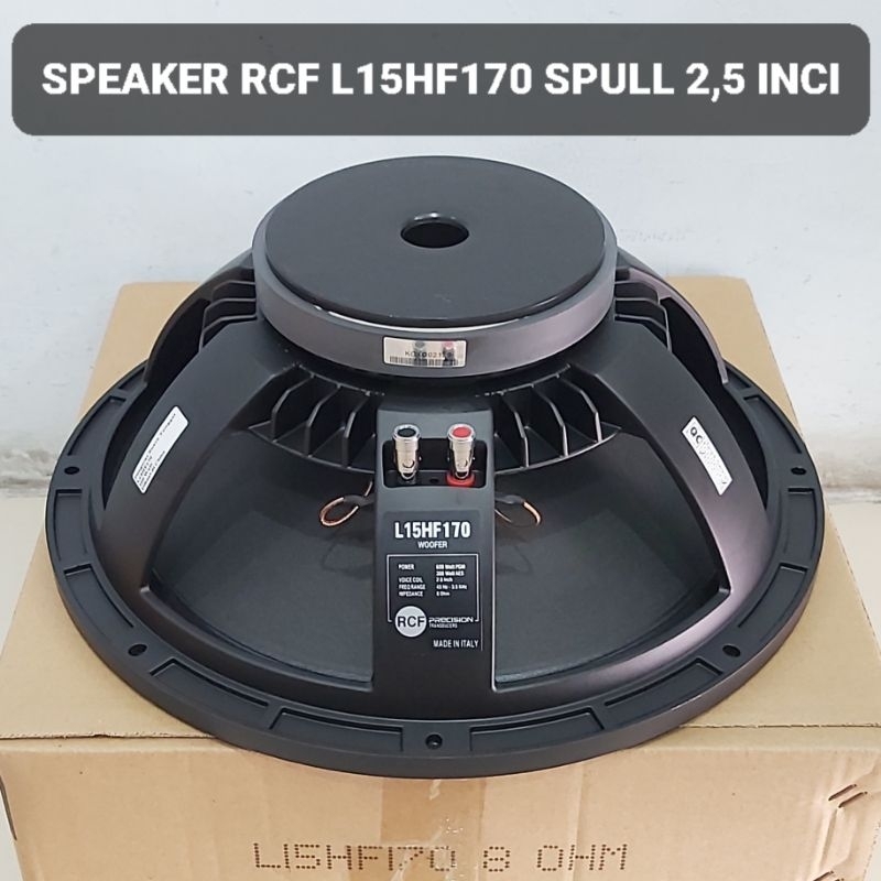 RCF Speaker 15 Inci L15HF170 Spull 2,5 Inci 600 Watt Woofer Low