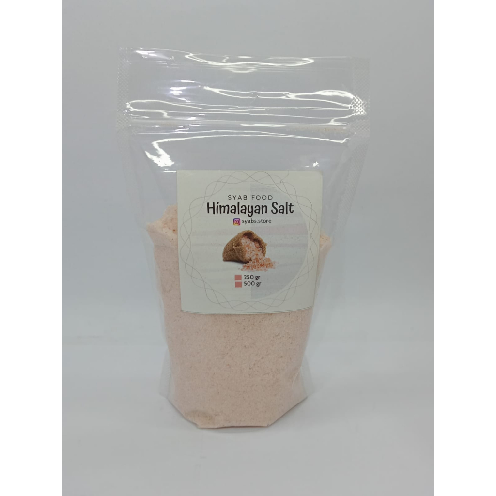 

Himalaya salt | Garam Himalaya ORIGINAL kemasan 250 gram By SYAB FOOD