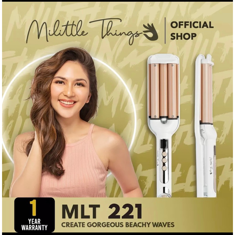 Milittle Things 221 Glamorous Wavy Hair - Catokan Pelurus Rambut