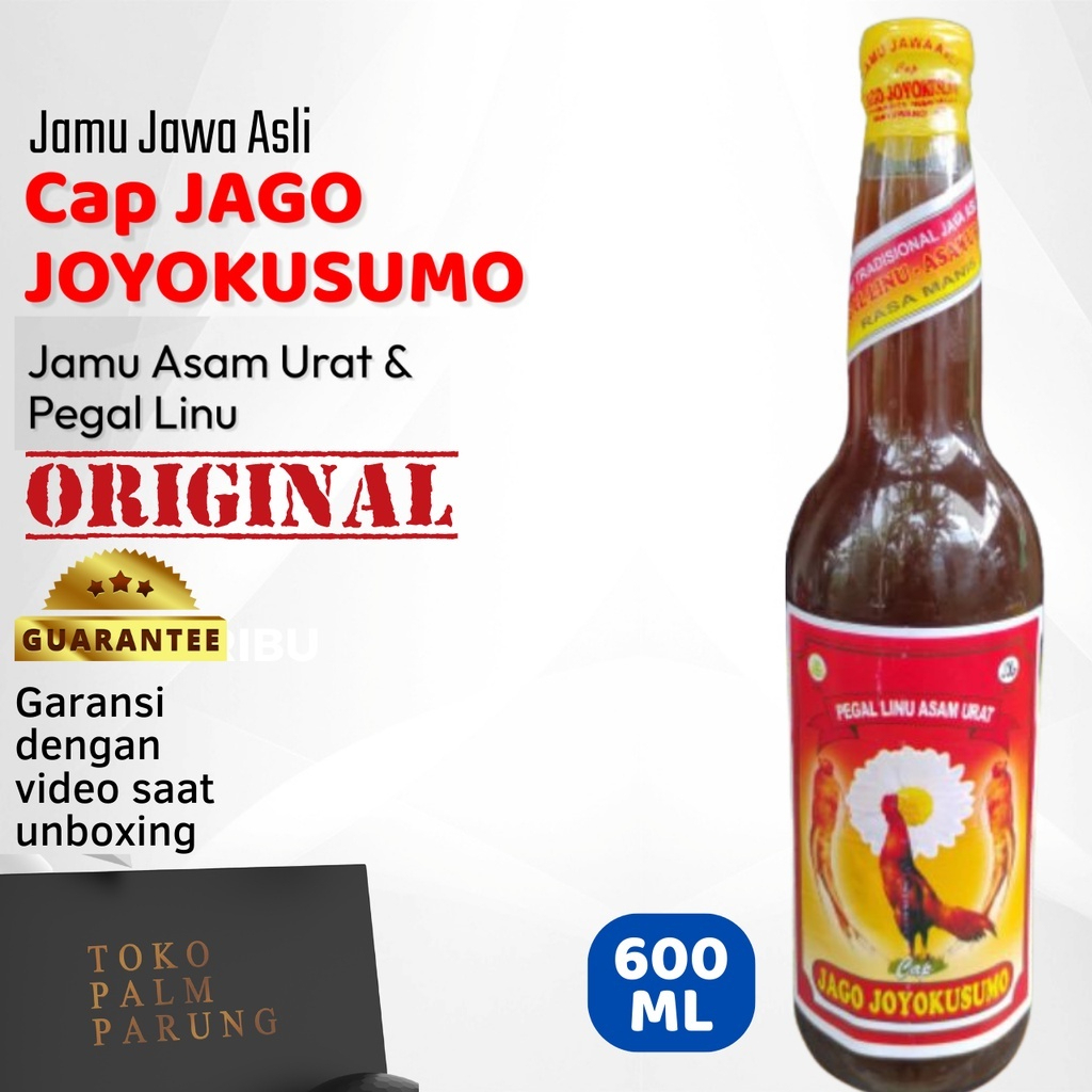 

Promo Terbaru Jamu Asam Urat Jago Joyokusumo 600ml Redakan Pegal Linu Encok Rematik Rasa Mint Mujarab Produk Asli Herbal Alami