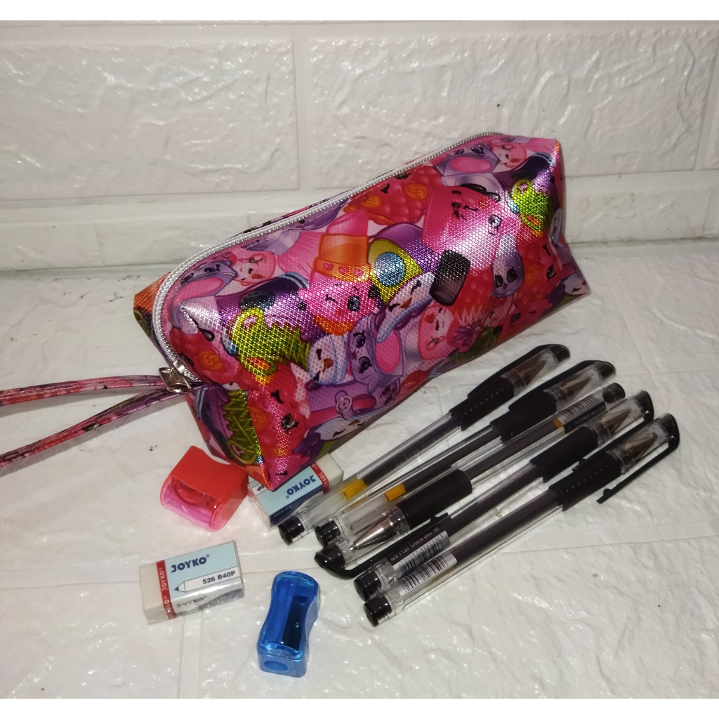 

Kotak pensil multipungsi kotak pensil anak wanita bisa tas kosmetik