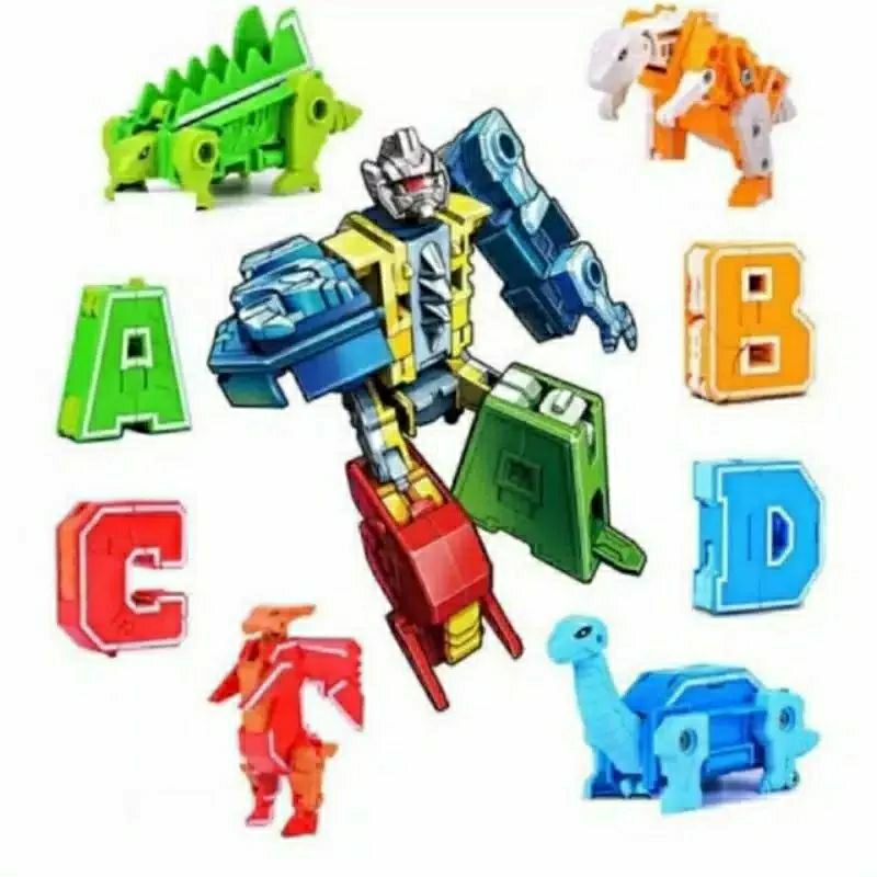 Mainan Robot Huruf Abcd