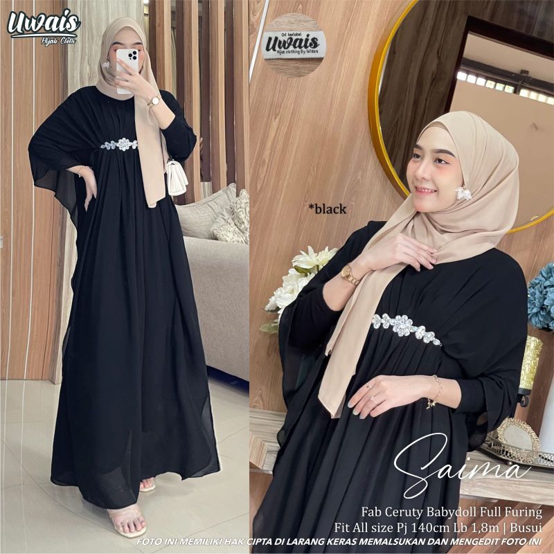 (RESTOCK) SAIMA DRESS ORI BY UWAIS