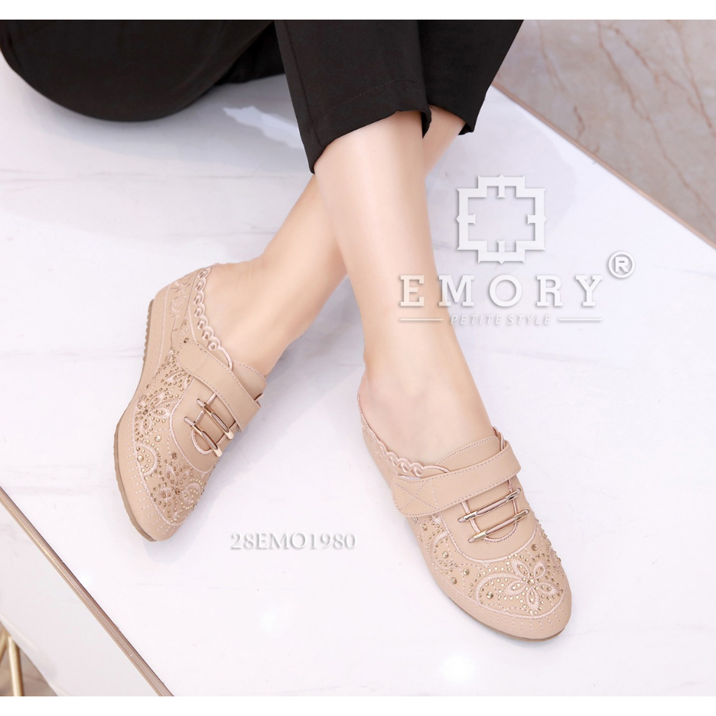 SV-EMORY Twinna Sepatu Wedges Wanita 28EMO1980