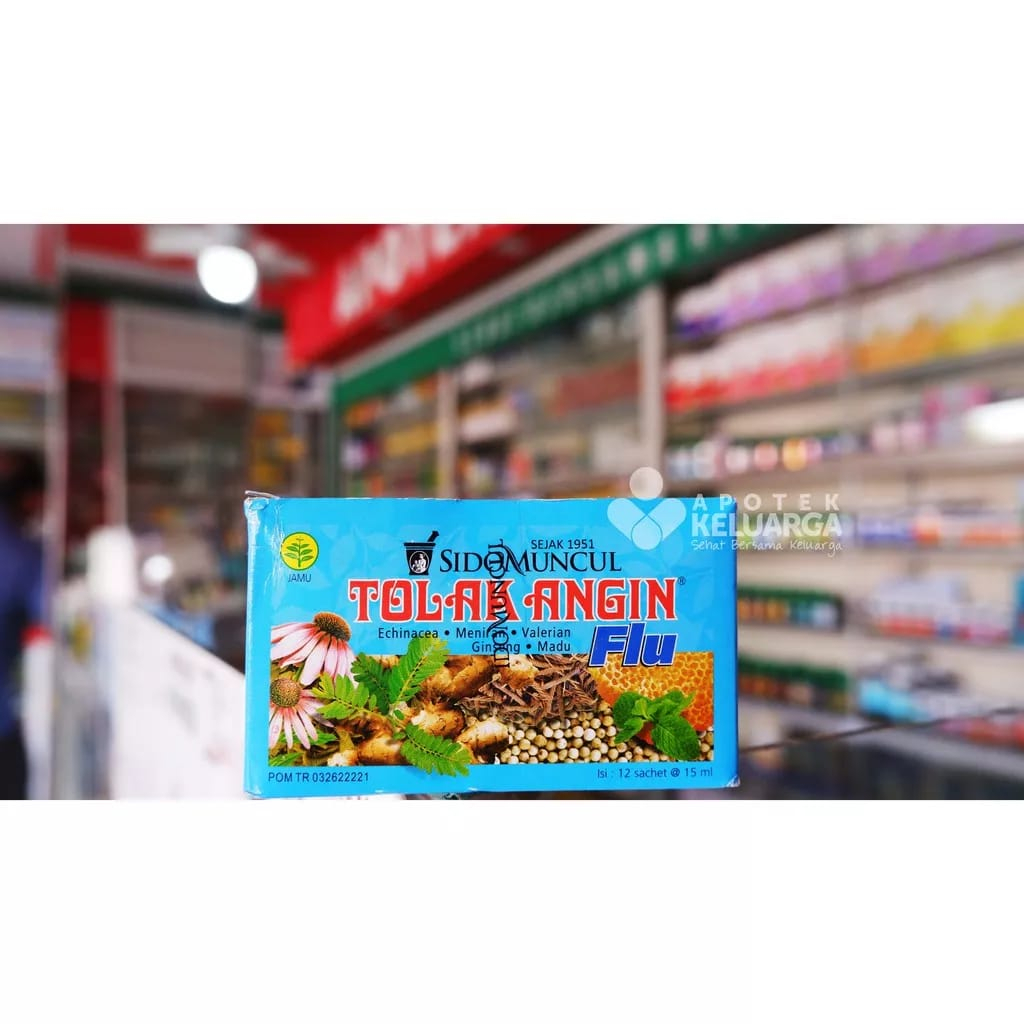 

TOLAK ANGIN FLU 1 KOTAK 12 SACH #MENGATASI FLU
