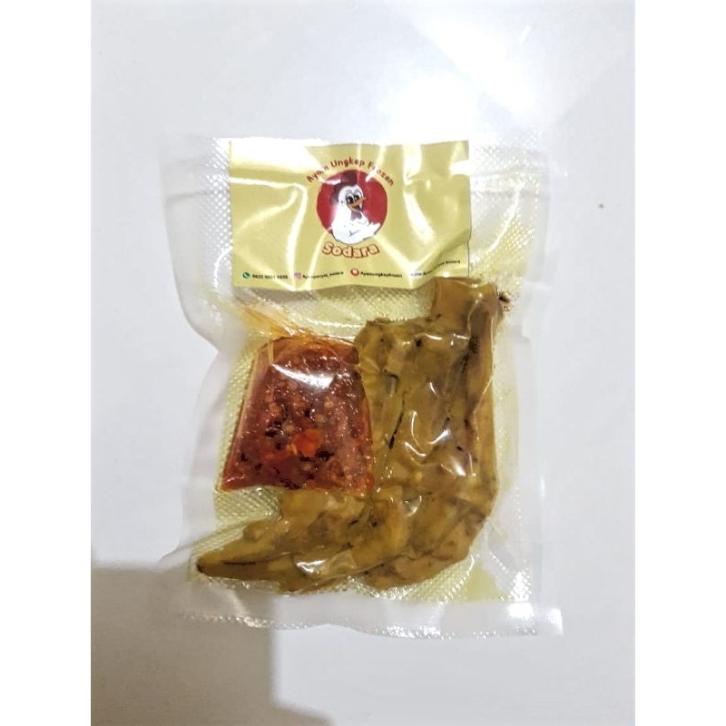 

ceker ayam frozen isi 5 + sambal