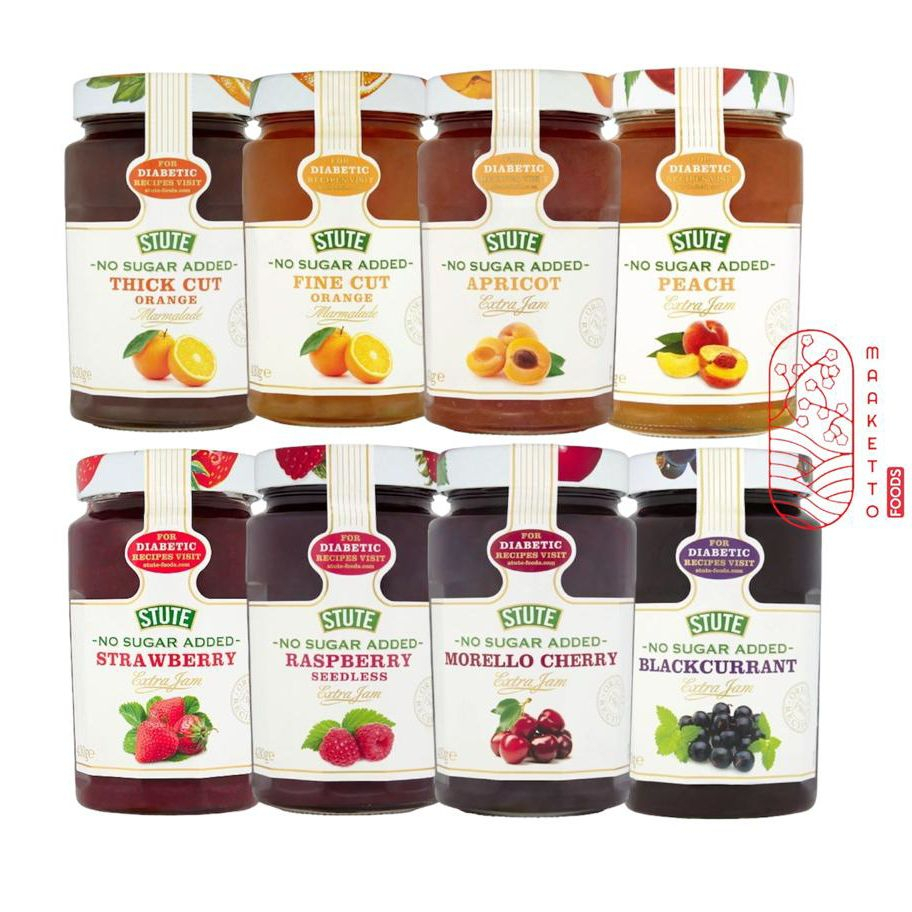 

Selai Stute Diabetic Jam No Added Sugar/Selai Diabetes Diet Keto 430gr