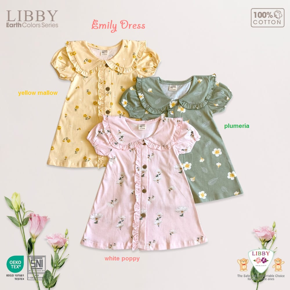 LIBBY Emily Dress Anak Perempuan