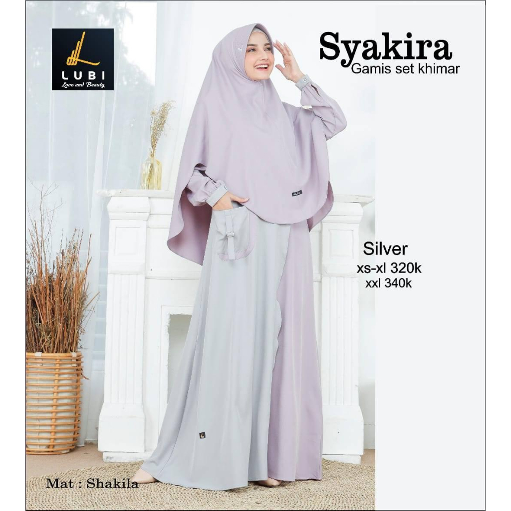 GAMIS DEWASA SET SYAKIRA LUBI