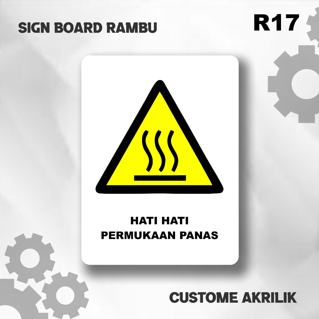 SIGN BOARD PAPAN PENUNJUK | BAHAYA BIOLOGI