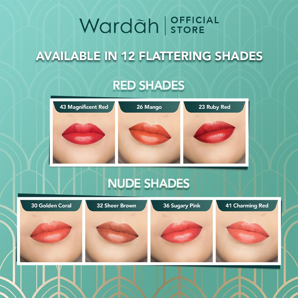 MFI - Wardah Exclusive Moist Lipstick | Netto 3,5 gr