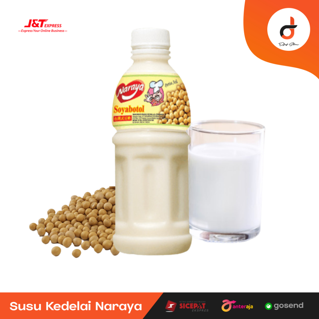 

Susu Kedelai Naraya / Naraya Susu Soya Botol 320ml