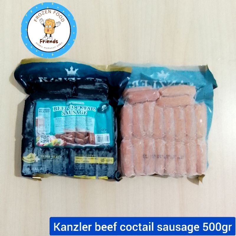 

kanzler coctail sausage 500gr