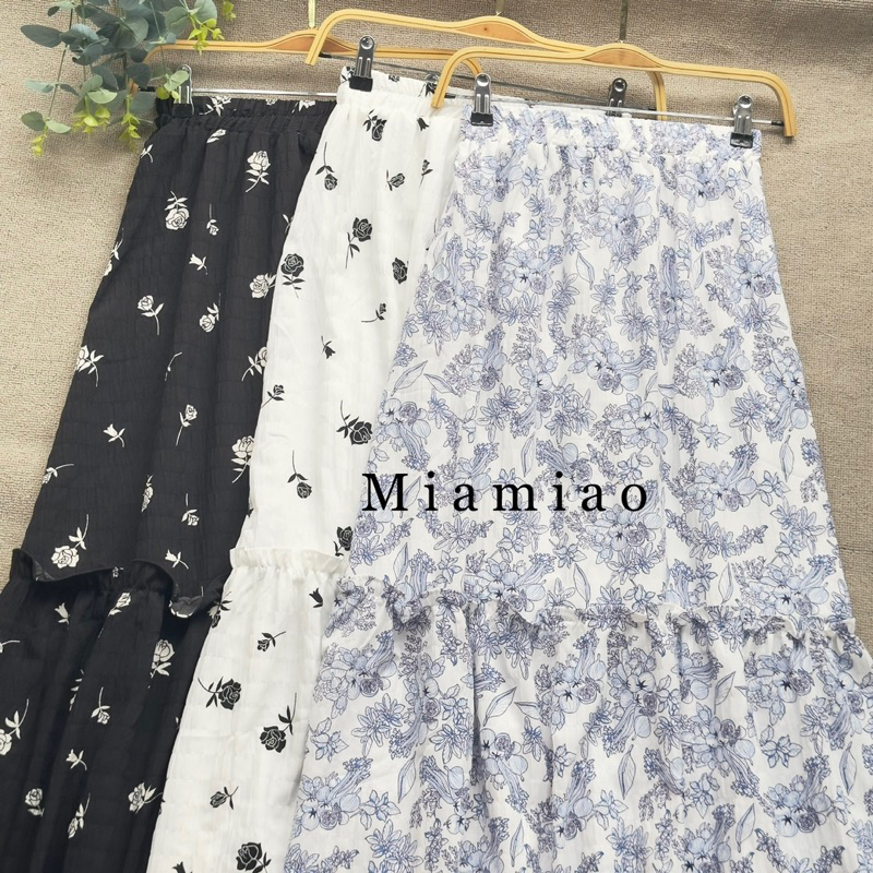 ROK TERUPDATE MOTIF KOREAN STYLE/SKIRT FLARE A LINE/ROK WANITA BAHAN COTTON KRINGKEL