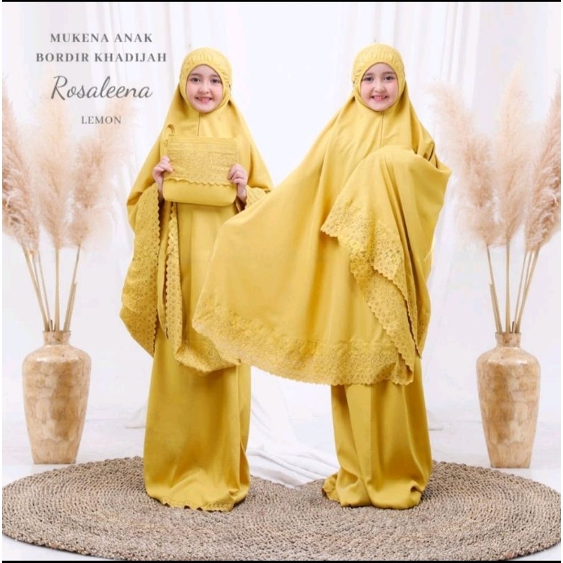 PROMO MUKENA KHADIJAH ANAK REMAJA/TANGGUNG