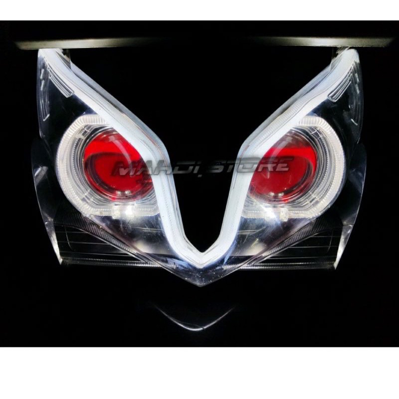 Lampu Alis Kualitas GRADE A CR7 30 CM SEIN RUNNING DRL PLASMA Garansi FLEXIBEL/FLEKSIBEL ALIS MOTOR XWB RUNNING MODEL AES MERK CR7