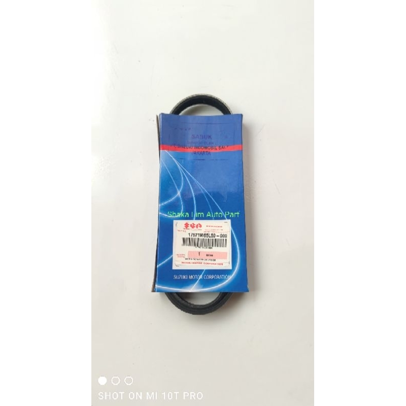 Tali Kipas Mobil Fan Pan Pen V Belt Radiator Suzuki New Karimun Estilo 3 Cylinder 17521M65L50 5PK 89
