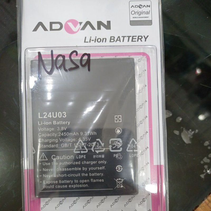 Baterai Advan NASA L24U03