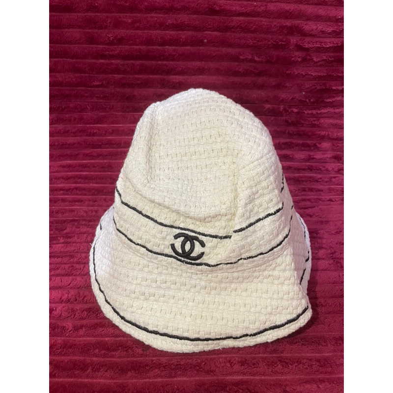 Topi bucket BORDIR Chanel premium
