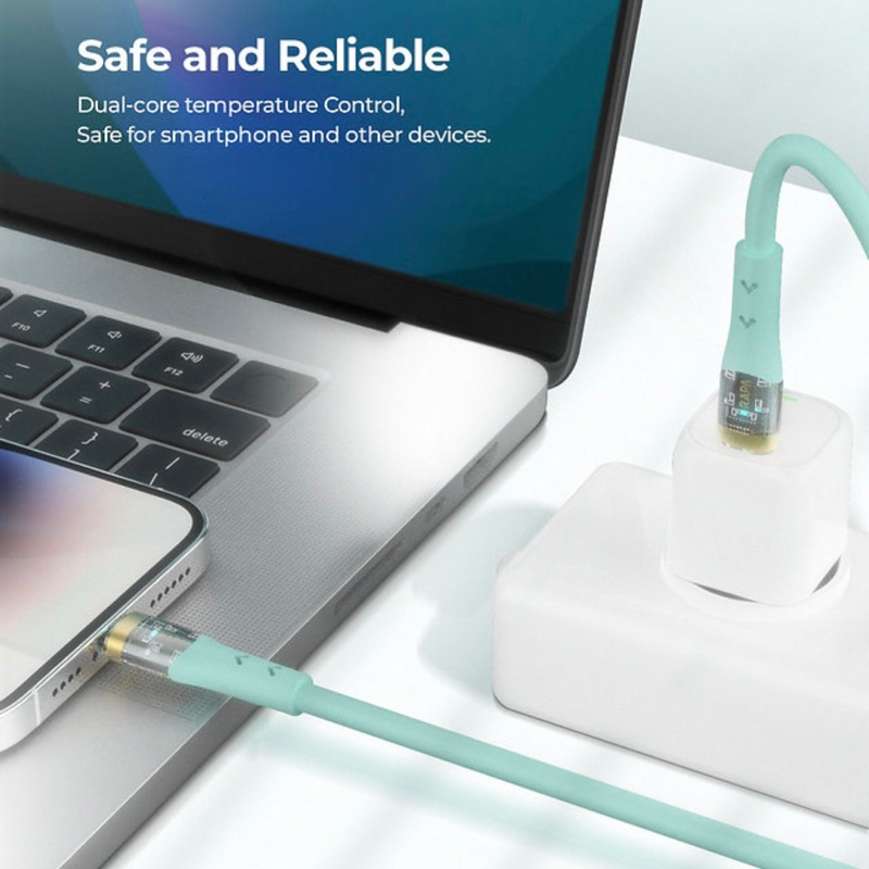 RAPAtech PD27W Kabel Data usb C to Lightning PD Fast charging 27W Data Cable Usb Type C to iPhone 11 12 13 14 Pro Max/14 Plus/ Line Crystal