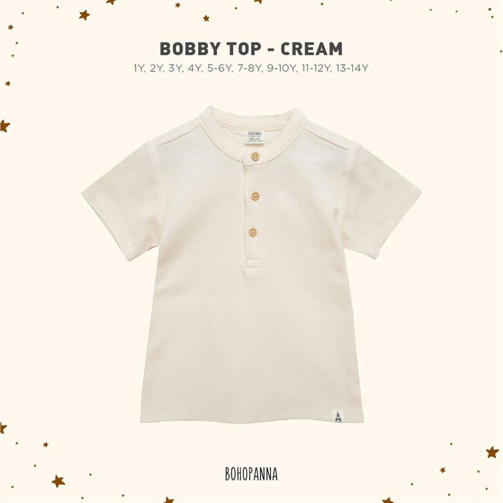 BOHOPANNA - BOBBY TOP - Atasan Anak Laki-Laki - Polo Anak