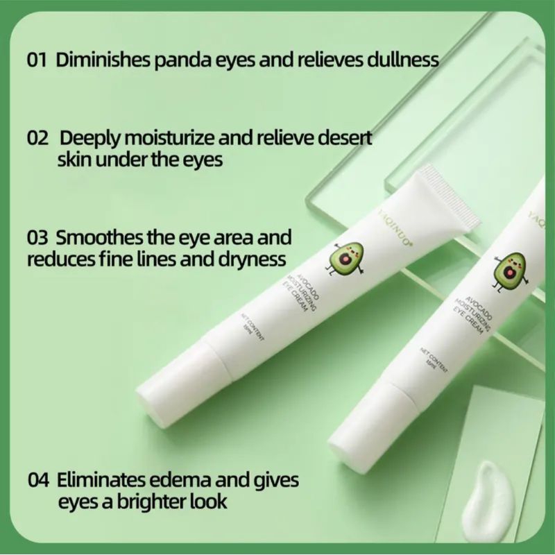 AVOCADO EYE CREAM MOSTURIZING ELASTIC KRIM MATA PANDA