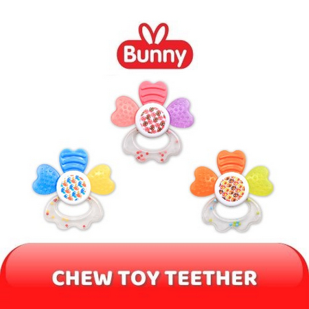 LustyBunny Mainan Gigitan bayi waterfield teether Flower