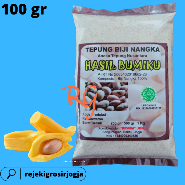 

TEPUNG BIJI NANGKA Organik kemasan 100 gram