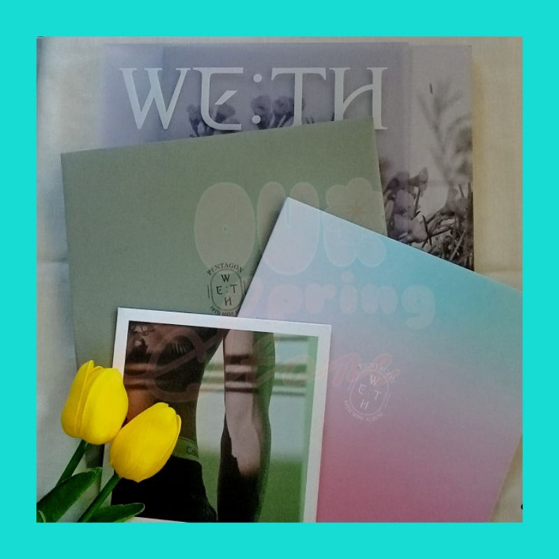 ALBUM ONLY WETH PENTAGON SEEN VERSION UNSEEN VERSI WE:TH YEOONE CHANGGU POSTCARD READY STOCK STOK KA