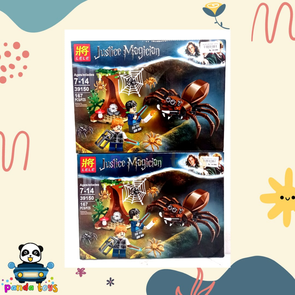 BLOCK JUSTICE MAGICIAN MAINAN EDUKASI ANAK COWOK CEWEK HARRY POTTER 39150