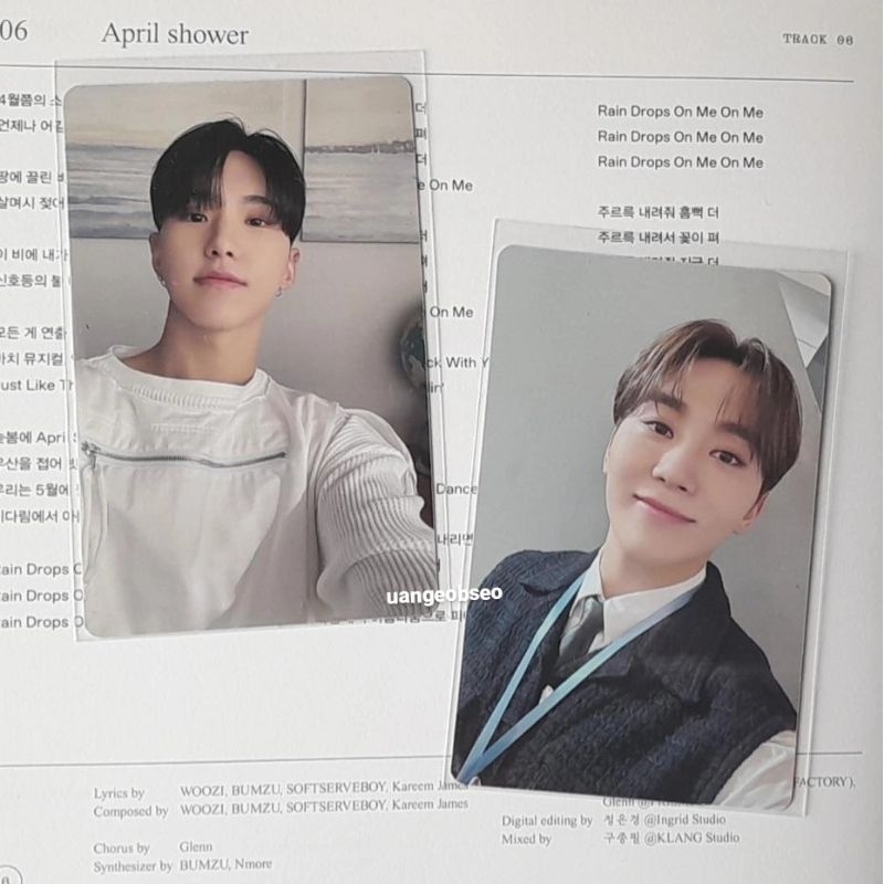 ready stock m2u lucky draw hoshi seungkwan pc FML official ld photocard poca scoups jeonghan joshua 