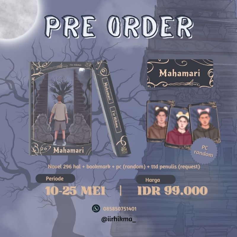 

PRE ORDER NOVEL MAHAMARI BY I'IR HIKMA