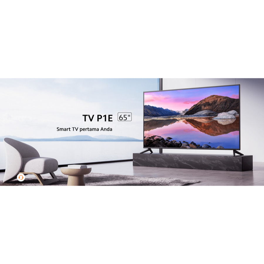 Xiaomi Mi Tv P1E 65 Inch 4K UHD Smart Tv Garansi Resmi