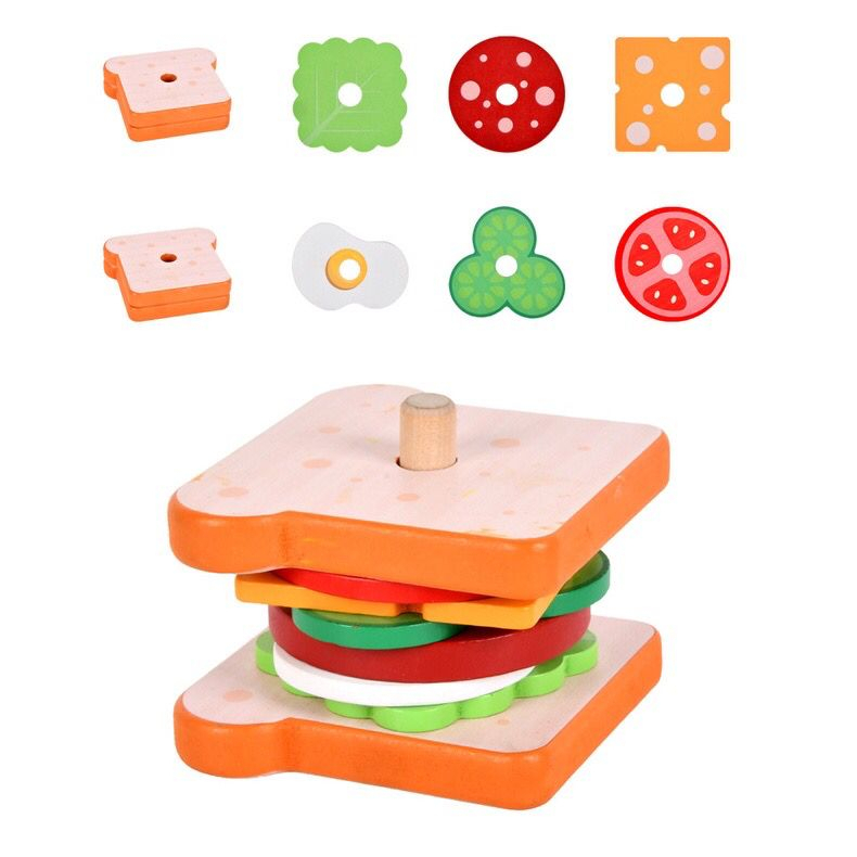 Mainan Edukasi - Fast Food Puzzle FFP - Mainan Puzzle