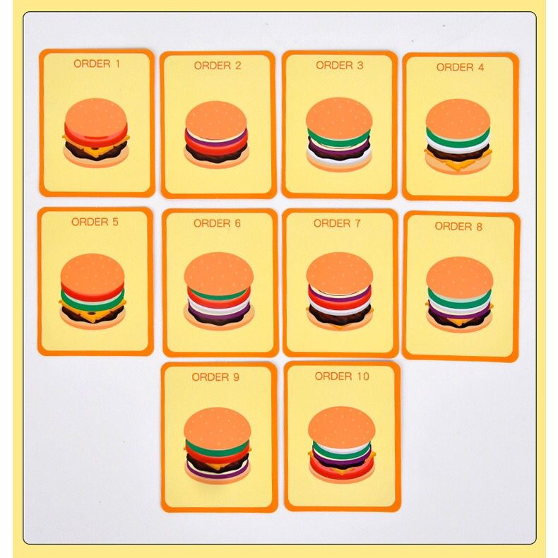 Mainan Edukasi - Fast Food Puzzle FFP - Mainan Puzzle