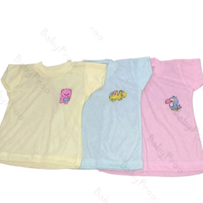 Baju setali bayi lengan pendek 1 lusin perempuan dan laki laki