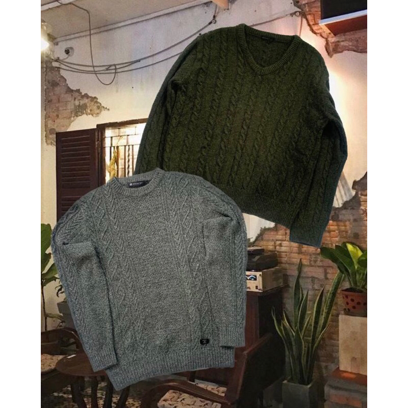 PROMO Bundling Knitpia Vneck + Hangten Cable