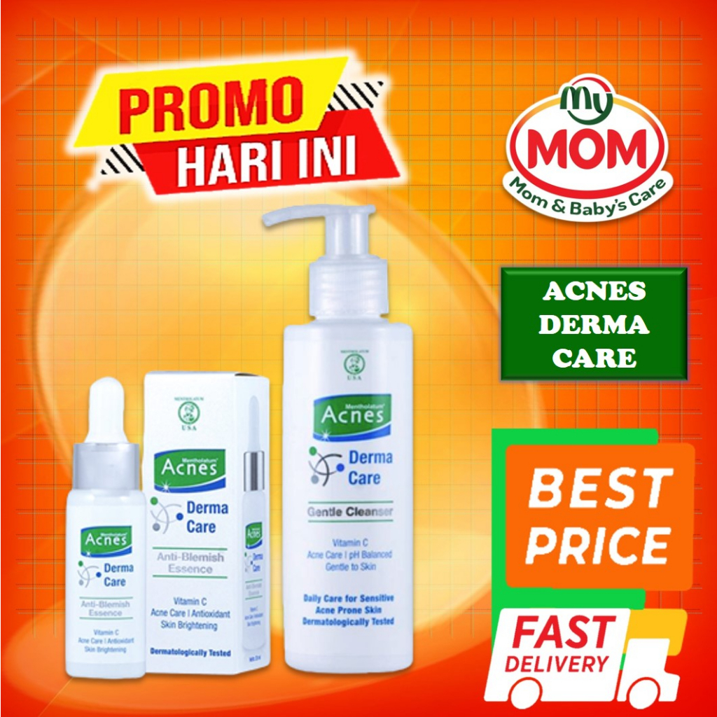 [BPOM] ACNES Derma Care Essence 20 ml / Acnes Derma Gentle Cleanser 120 gr / MY MOM