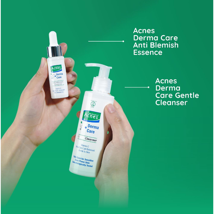 [BPOM] ACNES Derma Care Essence 20 ml / Acnes Derma Gentle Cleanser 120 gr / MY MOM