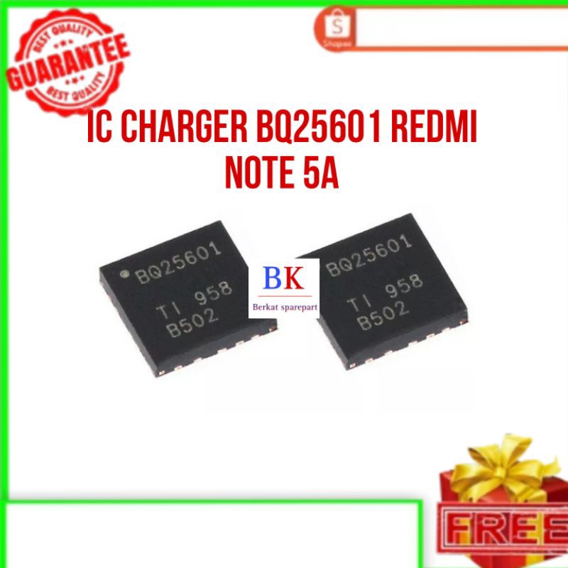 IC CHARGER BQ25601 REDMI NOTE 5A