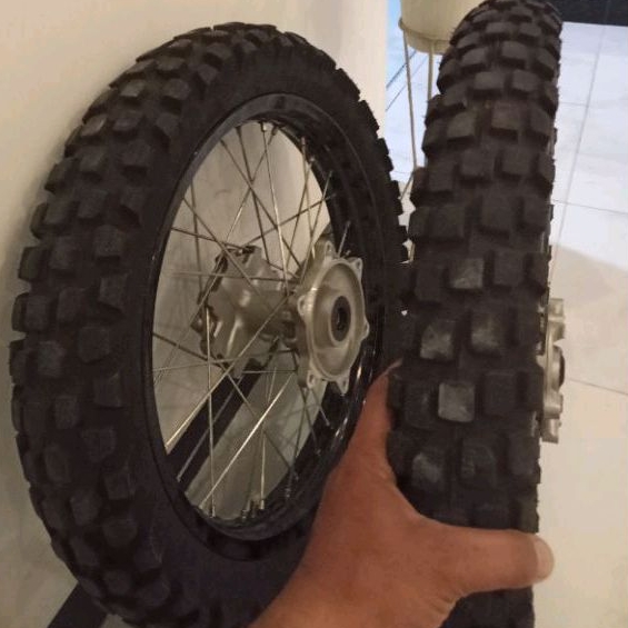 wheelset trail velg set ban ring 18/21 CRF-150 L