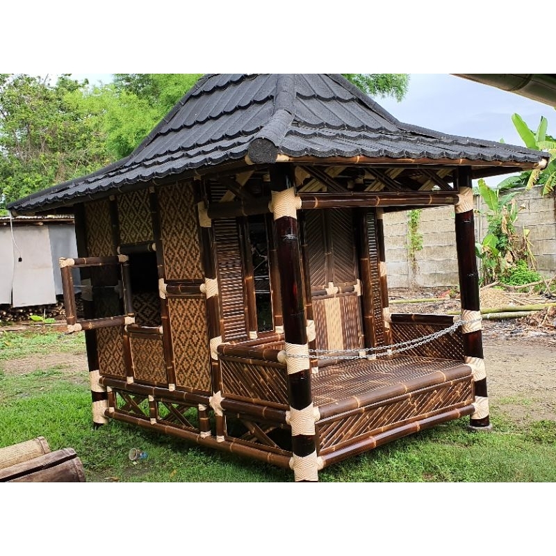 Saung pondok bambu 2x3 Meter