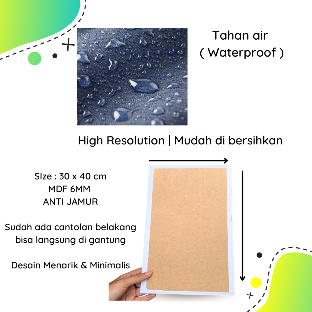 Frame Hiasan Dinding Aesthethic Wall Decor Minimalis Pajangan Rumah Dekorasi Kamar Anak Quotes Minimalis Pink GirlsPastel Cute Pajangan Dapur 3D Kayu Tebal 20 x 30 - 30 x 40