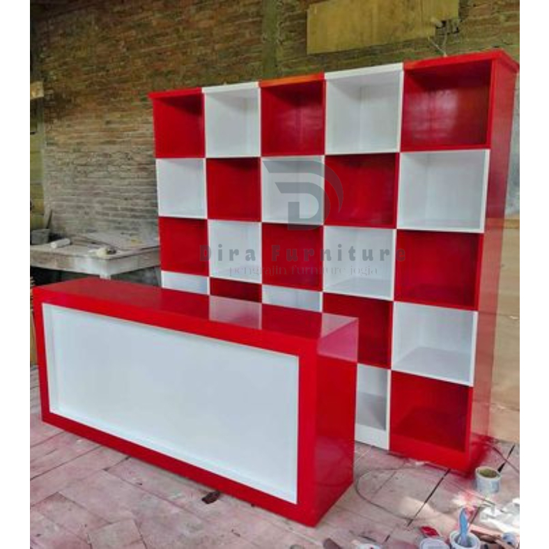 RAK LAUNDRY PAKET MEJA KASIR LEMARI LAUNRDY MEJA LAUNDRY PAKET LAUNDRY Paket Usaha Laundry Murah Pak