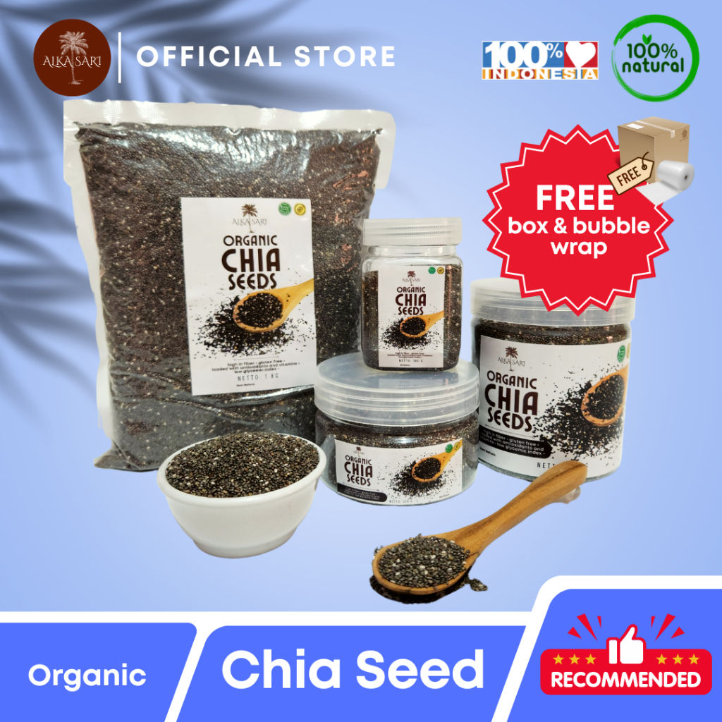 

Organic Chia Seed / Biji Chia Seed Untuk Diet Alka Sari